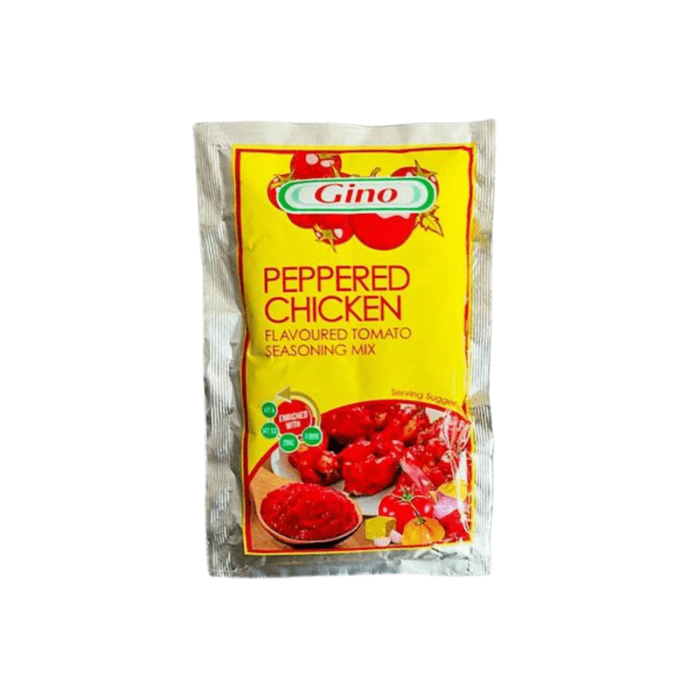 Gino peppered chicken tomato mix